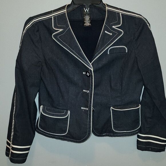 Denim Blazer - Picture 1 of 7